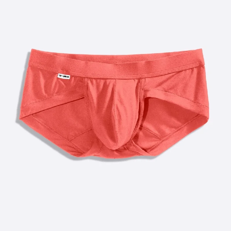 Men's briefs with a quick - dry featureThe Hot Coral Brief