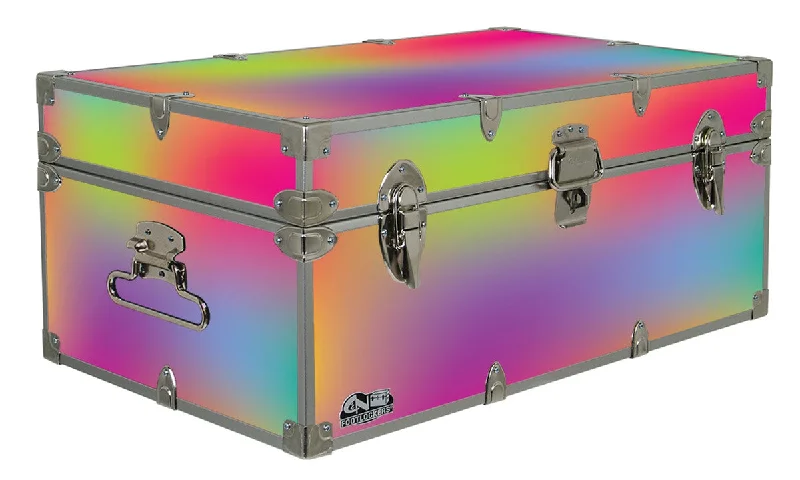 Slim - cut men's trunks for a modern styleDesigner Trunk - Tie Dye Gradient - 32x18x13.5" Slim - cut men's trunks for a modern styleDesigner Trunk - Tie Dye Gradient - 32x18x13.5"