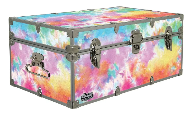 Athletic - grade men's trunks for sportsDesigner Trunk - Tie Dye Spray Paint - 32x18x13.5" Athletic - grade men's trunks for sportsDesigner Trunk - Tie Dye Spray Paint - 32x18x13.5"
