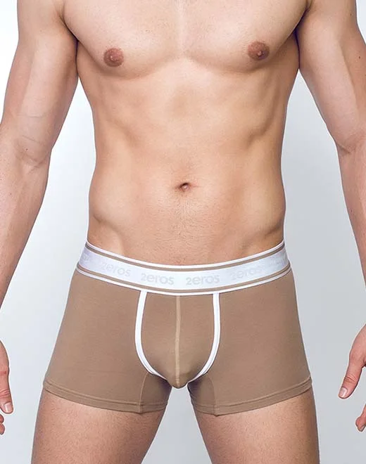 Designer men's trunks with a fashionable edgeTitan - Trunk Underwear - Amphora Brown Designer men's trunks with a fashionable edgeTitan - Trunk Underwear - Amphora Brown