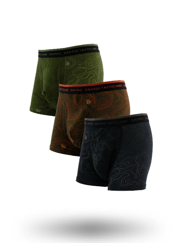 Men's briefs with a double - layer pouch for extra protectionTopo Trunk Briefs 3 Pack Men's briefs with a double - layer pouch for extra protectionTopo Trunk Briefs 3 Pack