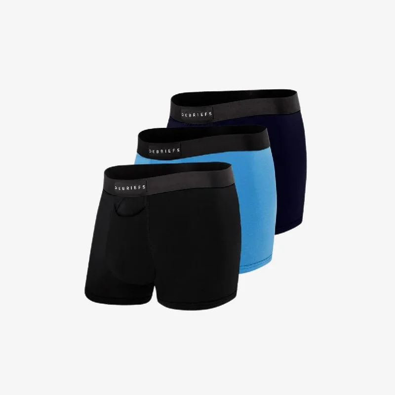 Tag - less men's trunks for irritation - free comfortTrunks - 3 Pack