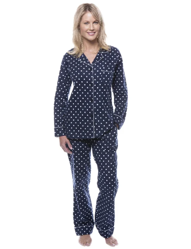 Luxury men's silk robes for a spa - like experienceWomen's 100% Cotton Flannel Pajama Sleepwear Set - Dots Diva Dark Blue/Light Blue Luxury men's silk robes for a spa - like experienceWomen's 100% Cotton Flannel Pajama Sleepwear Set - Dots Diva Dark Blue/Light Blue
