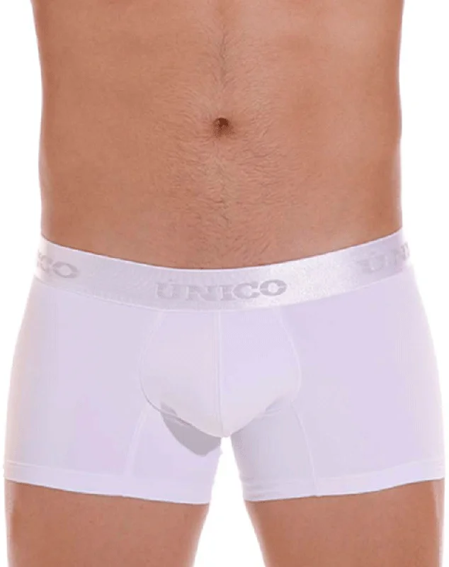 Breathable men's trunks for all - day wearUnico 22120100105 Cristalino M22 Trunks 00-white Breathable men's trunks for all - day wearUnico 22120100105 Cristalino M22 Trunks 00-white