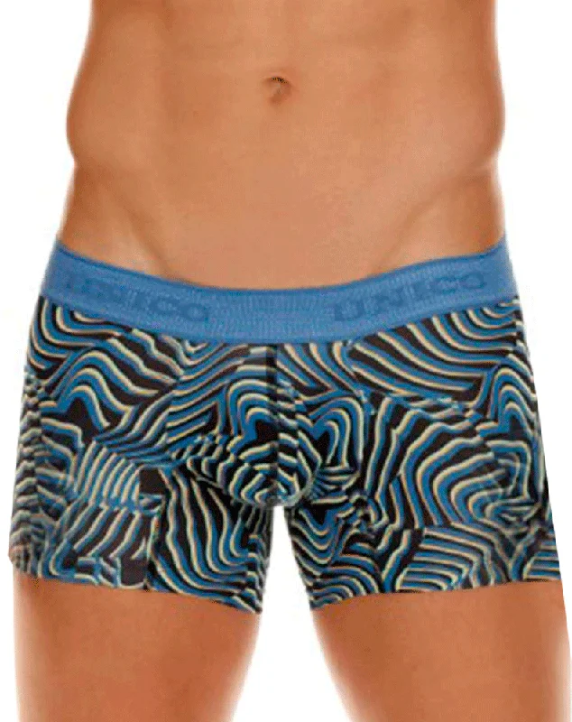 Cotton men's trunks for a comfortable fitUnico 23050100117 Bucle Trunks 90-printed