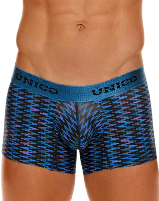 Solid - color men's trunks in various shadesUnico 23080100121 Filamento Trunks 46-blue Solid - color men's trunks in various shadesUnico 23080100121 Filamento Trunks 46-blue