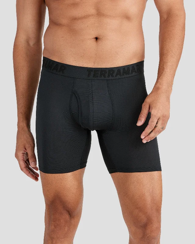 Seamless men's briefs for a smooth look under clothesMen's Ventilator Performance Boxer Briefs (3 Pack) Seamless men's briefs for a smooth look under clothesMen's Ventilator Performance Boxer Briefs (3 Pack)