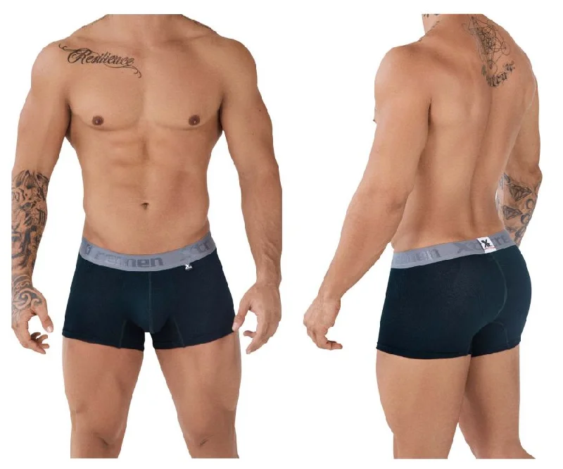 Printed men's boxer briefs with fun designsXtremen 51477C Microfiber Jacquard Trunks Color Green Printed men's boxer briefs with fun designsXtremen 51477C Microfiber Jacquard Trunks Color Green