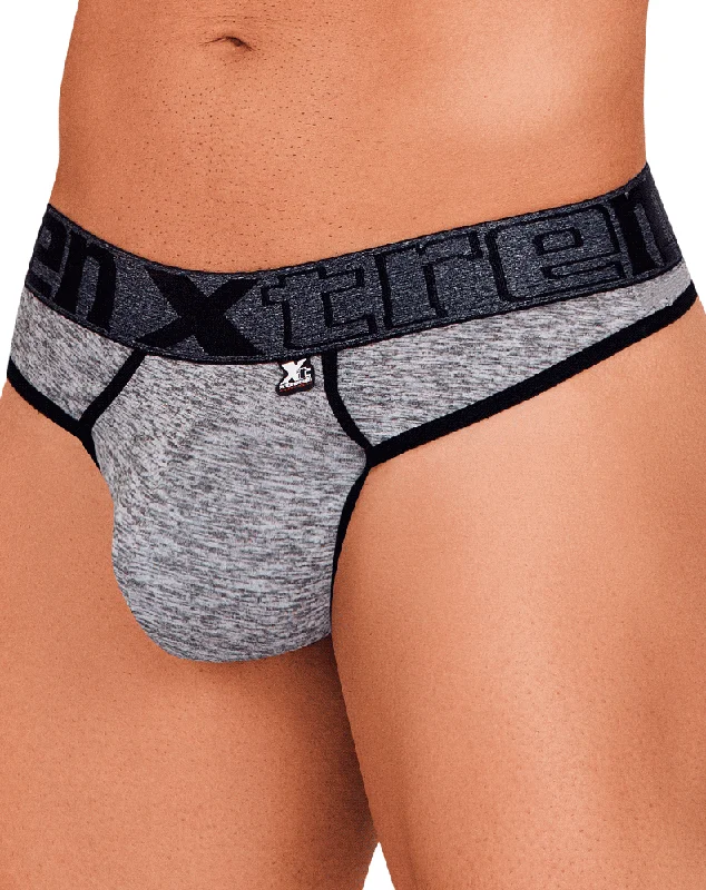 Seamless men's thongs for a discreet lookXtremen 91101 Microfiber Thongs