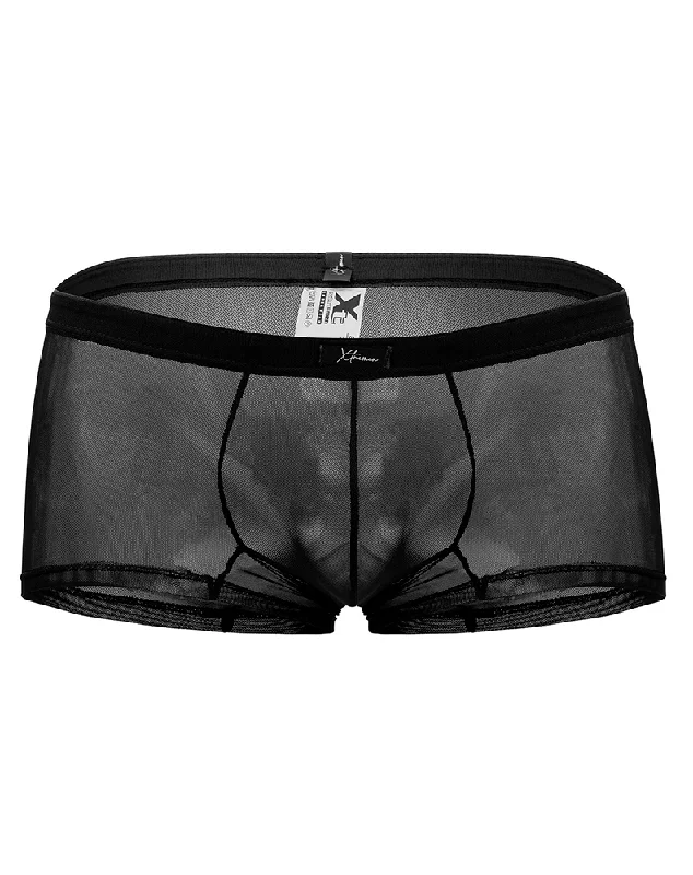 Patterned men's trunks, like camo or dotsXtremen 91127 Audacious Mesh Trunks