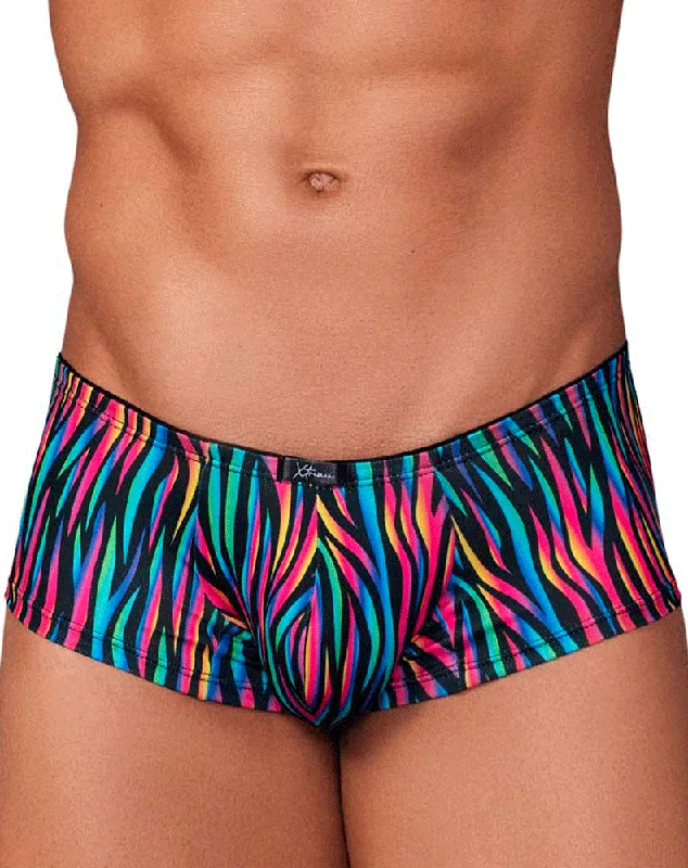 Men's trunks with a quick - dry fabricXtremen 91147 Printed Microfiber Trunks