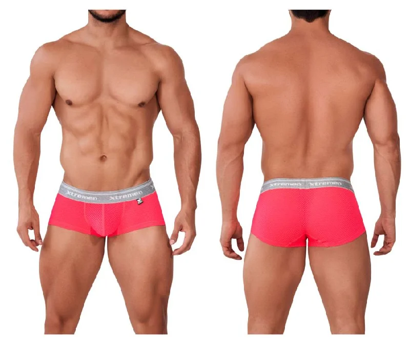 Patterned men's boxer briefs, such as stripes or checksXtremen 91158 Capriati Trunks Color Candy Patterned men's boxer briefs, such as stripes or checksXtremen 91158 Capriati Trunks Color Candy