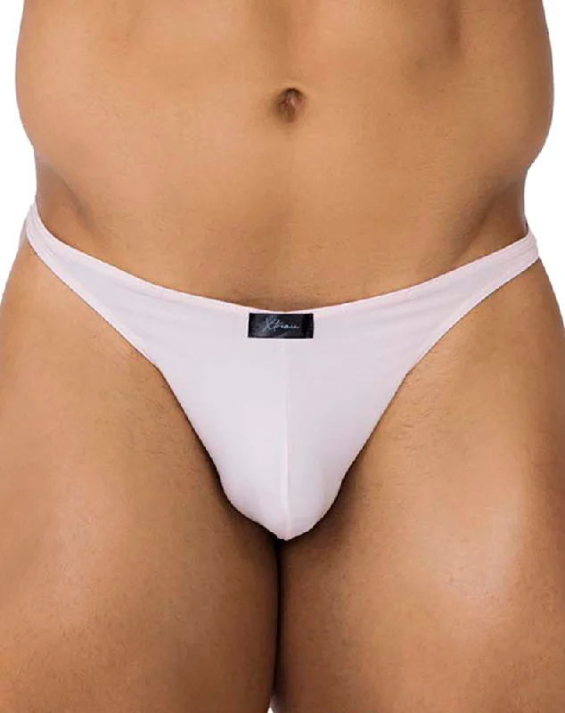 Microfiber men's thongs for a smooth feelXtremen 91182 Microfiber Thongs Pink