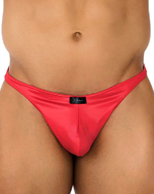 Designer men's thongs with a high - end finishXtremen 91203 Microfiber Thongs Cherry Designer men's thongs with a high - end finishXtremen 91203 Microfiber Thongs Cherry